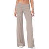 Women Casual Flared Yoga Pants Comfortable Sports Workout Long Trousers