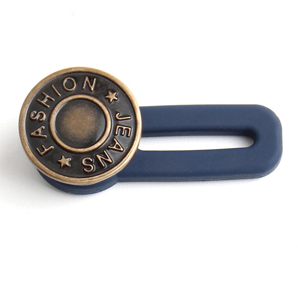 

1-10 шт. Металлический удлинитель для пуговиц для брюк, джинсов, не требующий шитья, регулируемый, выдвижной, расширитель талии, пуговица, расширитель пояса 1PC