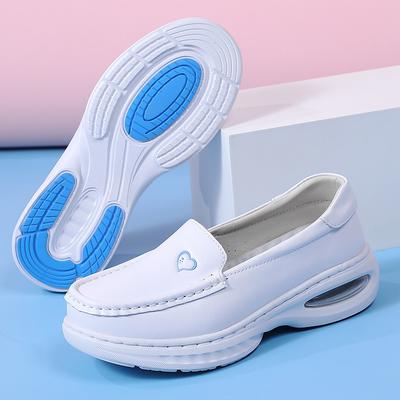 New Women's Air-cushioned Nurse Shoes with Soft and Openwork Soles for Breathability