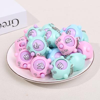 12Pcs Fun Guessing Egg Game with Keychain Kids Birthday Party Favors Christmas Wedding Gifts Guests Reward Pinata Fillers Toys
