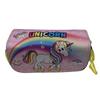 Large Capacity Double Zipper Unicorn Pencil Case for Stationery