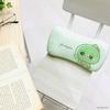 MORIPiLO Memory Foam Cushion Lumbar Pillow - Gachapin & Mukku (Gachapin Mini Relax Pillow) - Soft and Gentle On Skin - Plush Toy - Nap Pillow - Green
