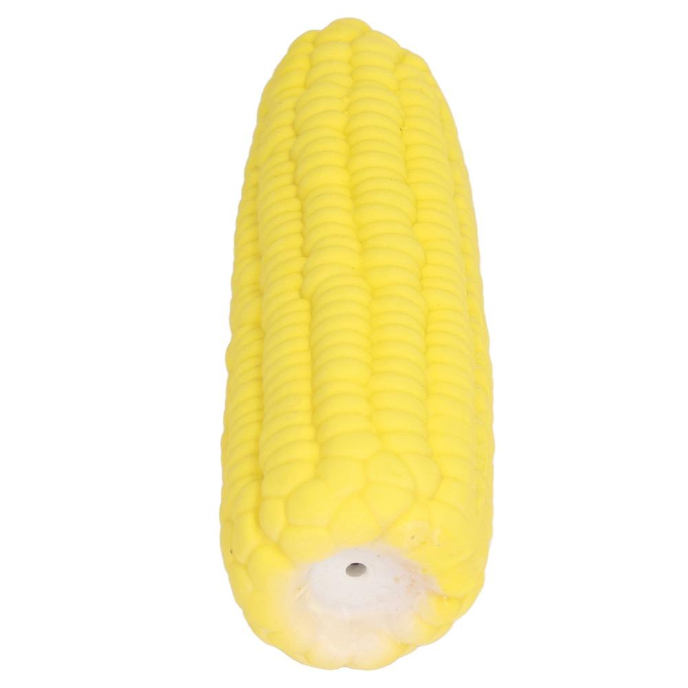 5Pcs Latex Squeaky Dog Toy Corn Shape Corn Shaped Dog Toy Puppy Teething Toy Pet Self Entertainment