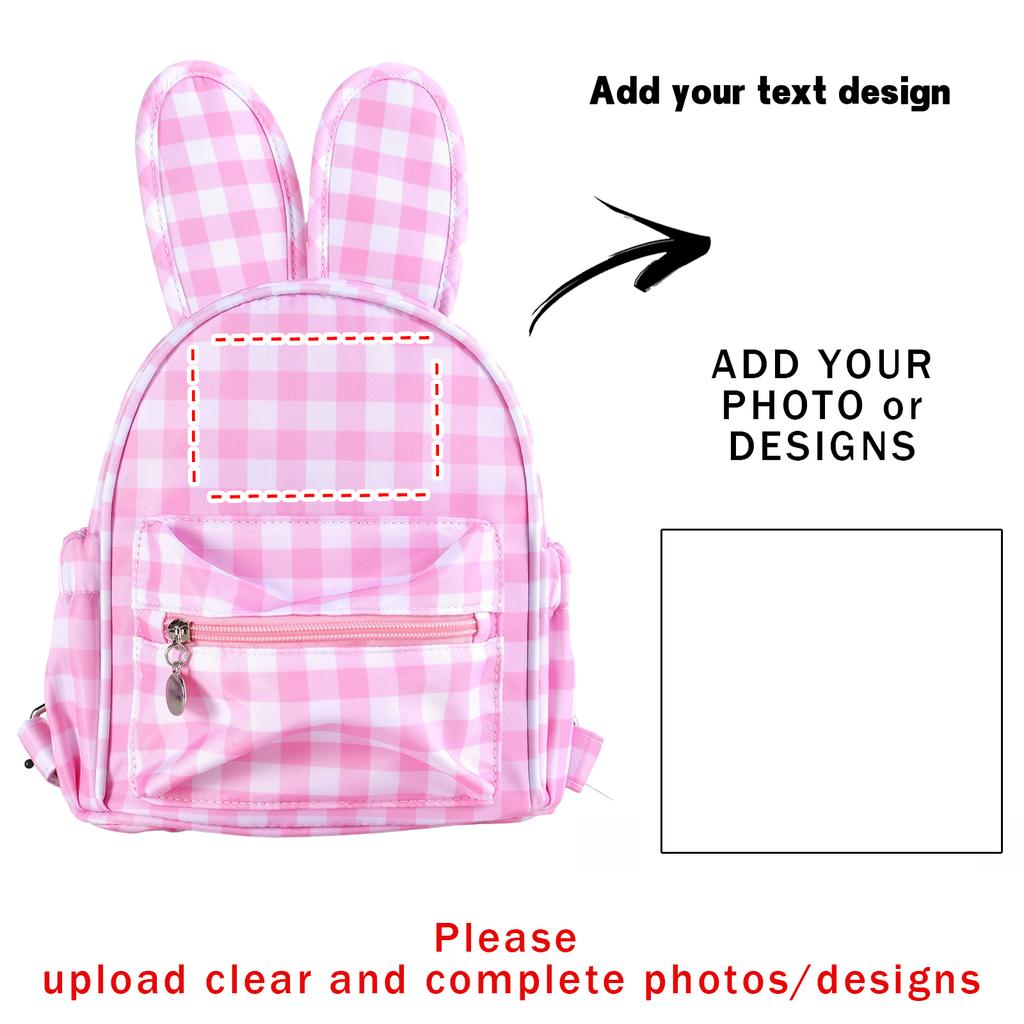 Personalized Embroidered Name School Bag Portable Elementary School Student Backpack