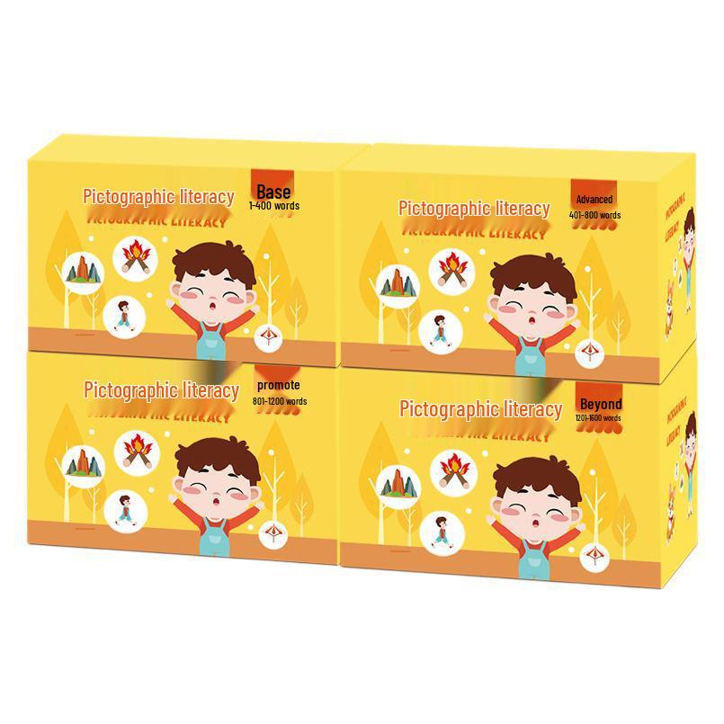 3000-Word Pictographic Flashcards for Kindergarten: Early Learning & Fun