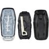 Keyless Entry Remote Smart Key Fob Shell Case Button Pad Cover for Ford Fusion Mustang Explorer Lincoln MKZ MKC 2013-2017