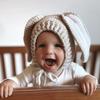 Kleinkind Baby Strickmütze Handgemacht Gehäkelt Cartoon Tier Thema Mützen Mütze Niedliche Ohren Babymütze Neugeborenen Fotografie Requisiten
