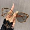 Ochelari pentru Miopie cu Schimbare de Culoare, Ochelari Fotocromici Retro la Modă Ochi de Pisică, Protecție Ochi Blocare Lumină Albastră, Dioptrie Până la -4.0