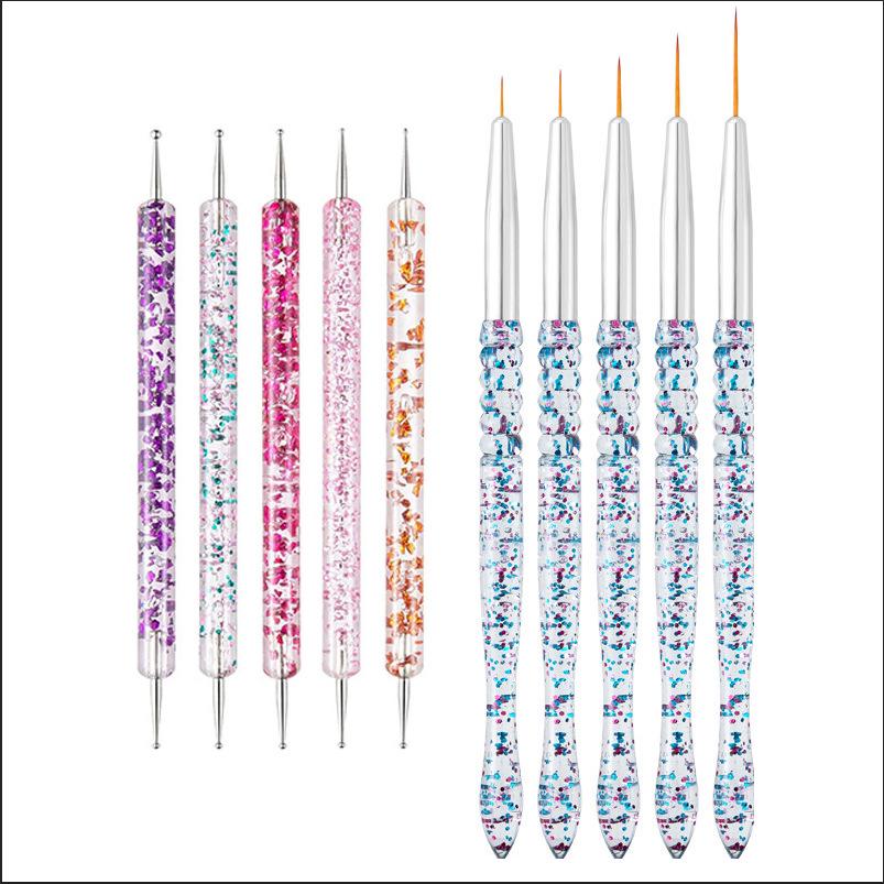 Double-Headed Nail Art Dotting Pen Tool