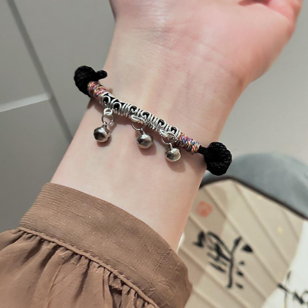 Lucky Bracelet Chinese Woven Rope Red Braided Rope Women Hand Ring Chinese Style Bracelet  Lovers