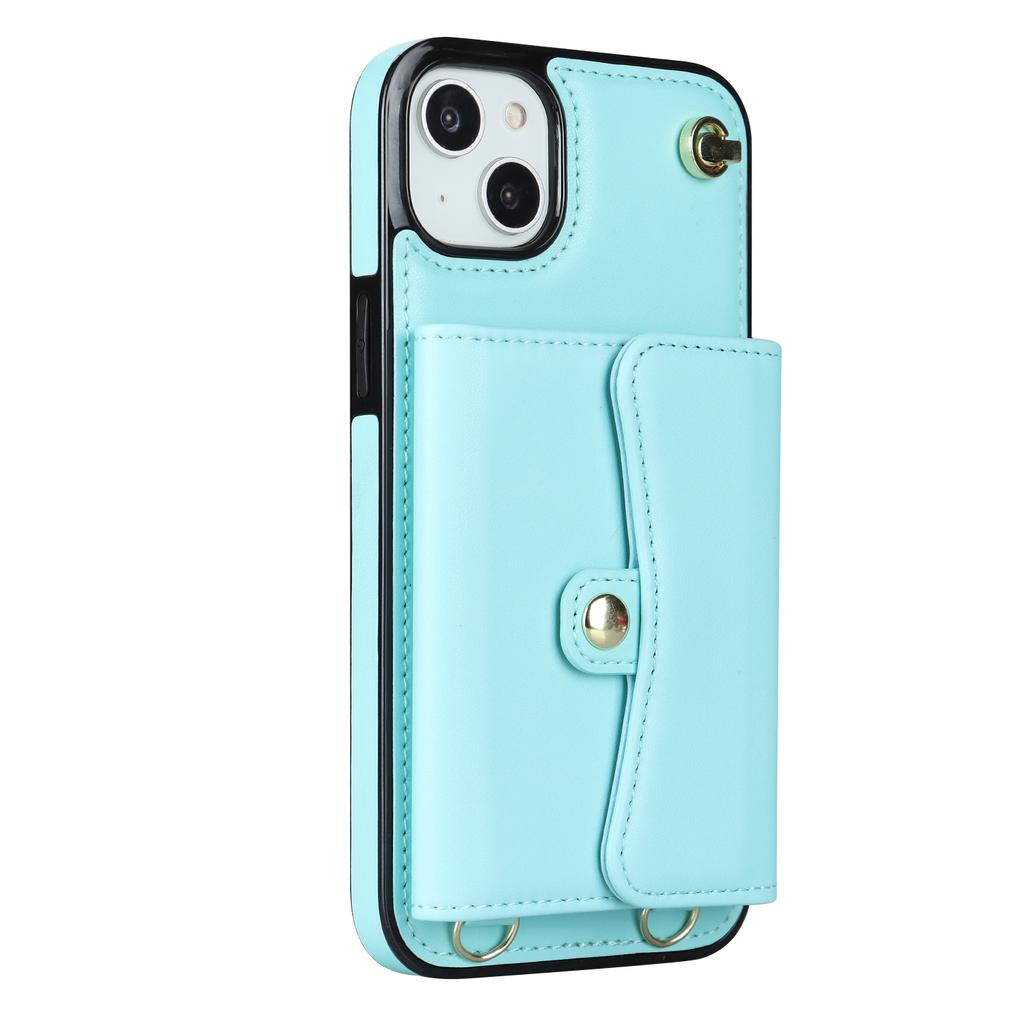 Cross Body Organ Design Wallet case Phone Cover for iPhone 14/15 Pro/16 Promax/17