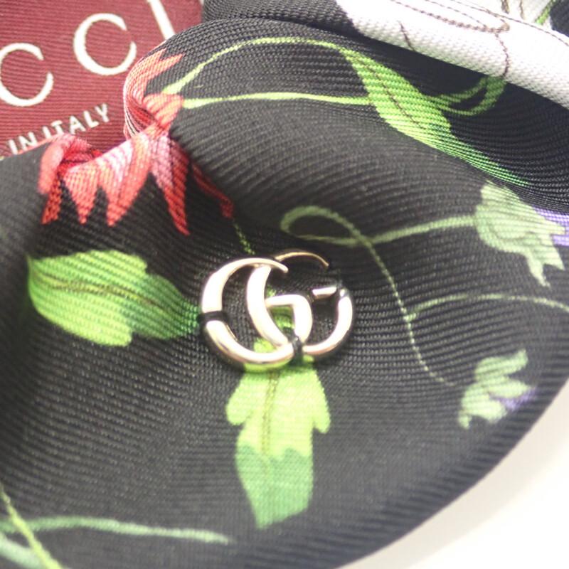 GUCCI  831629_3G001_1060 hair accessory black silk Women
