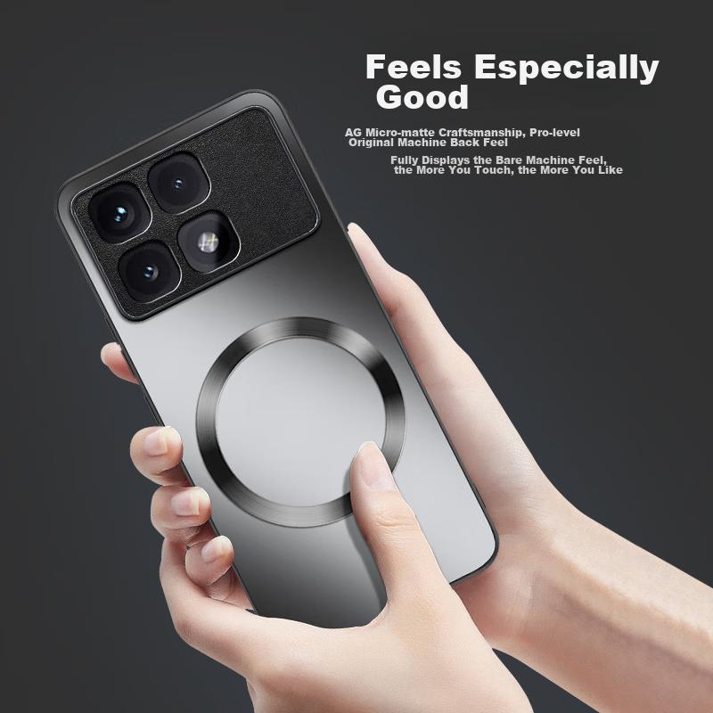 Phone Case Redmi K70 Ultra, Xiaomi Redmi K70 Ultra Protective Cover, Matte Full Coverage Ultra-Thin Shockproof Anti-Fingerprint - Graphite Black