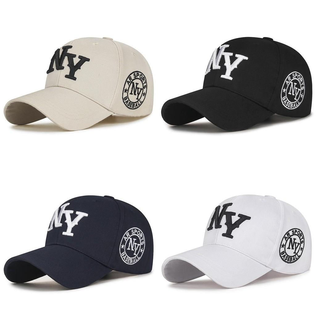 Ny Baseball Embroidered Cap Men Women Unisex Outdoor Cap Minimalist Hip Hop
