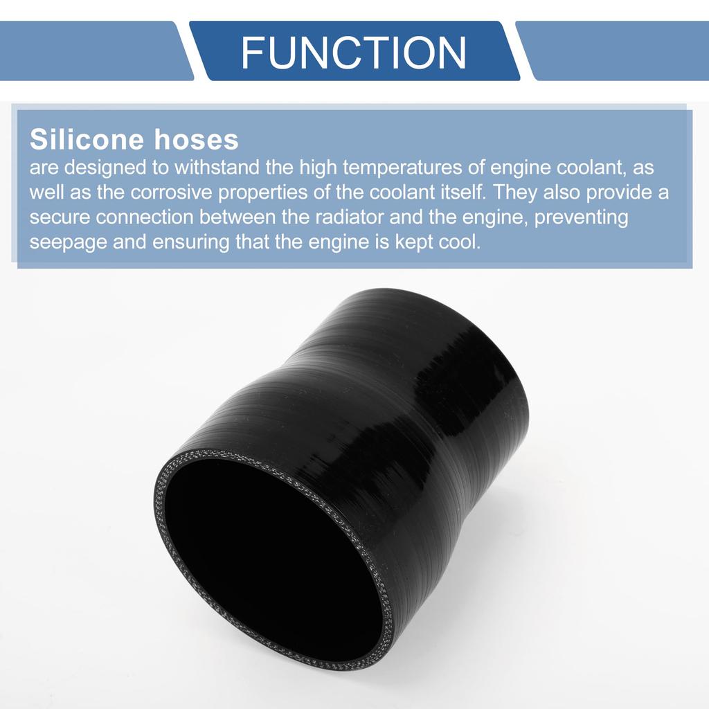 X AUTOHAUX Silicone Hose, Silicone Tube, Ragator Hose, Cooling Connection Hose, Universal Brake Hose,