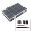 625 PCS Heat Shrink Tube Kit Black Waterproof Insulation Heat Shrink Tube Sleeve