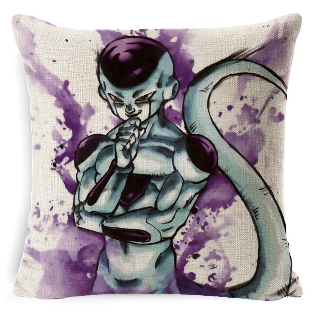 Kreslená Animace Dragon Ball Povlak na Polštář Lněný Super Měkký Polštář Domov Dragon Ball Anime Polštář