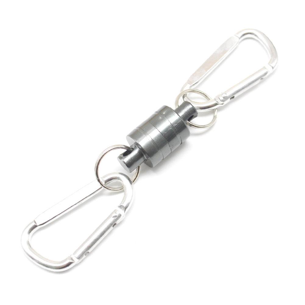 Starker magnetischer Karabiner, tragbar, Outdoor-Angeln, Bergsteigen, Auslöse-Lanyard