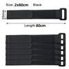20PCS Durable Reusable Cable Tie Adjustable Wire Fastener Multipurpose Wrapping Cinch Straps Antiskid Cable Zip Ties