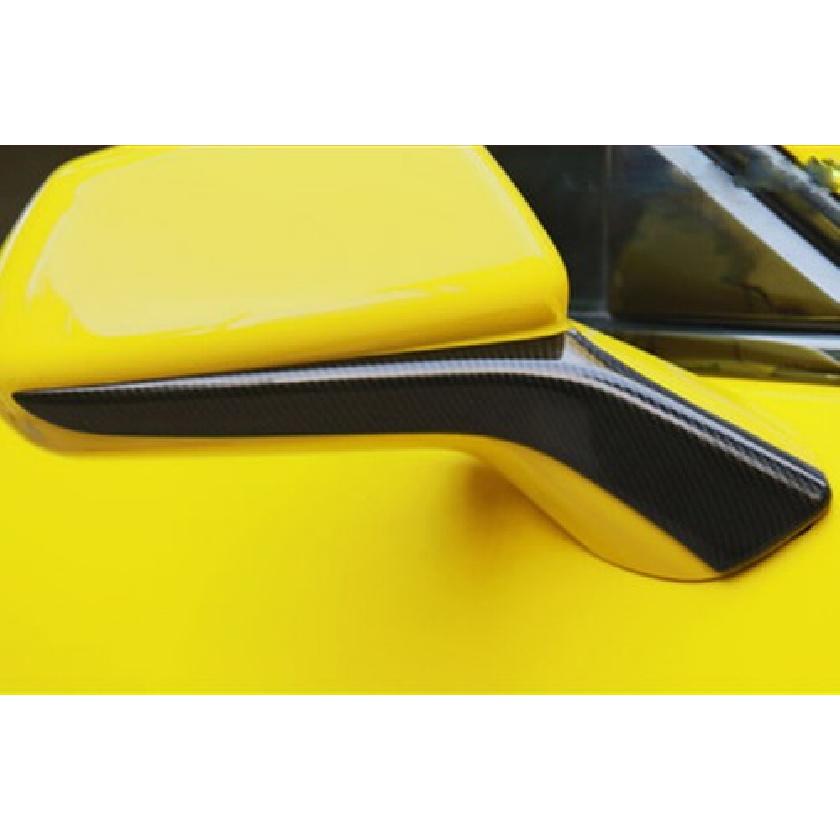 2pcs Rearview Mirror Base Trim Strip Cover Decor for Chevrolet Camaro 2017-