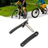 Mountain Bike Crankset Hollow Integrated Aluminum Alloy Lightweight Bike Crank Arm Set for Road Bicycle