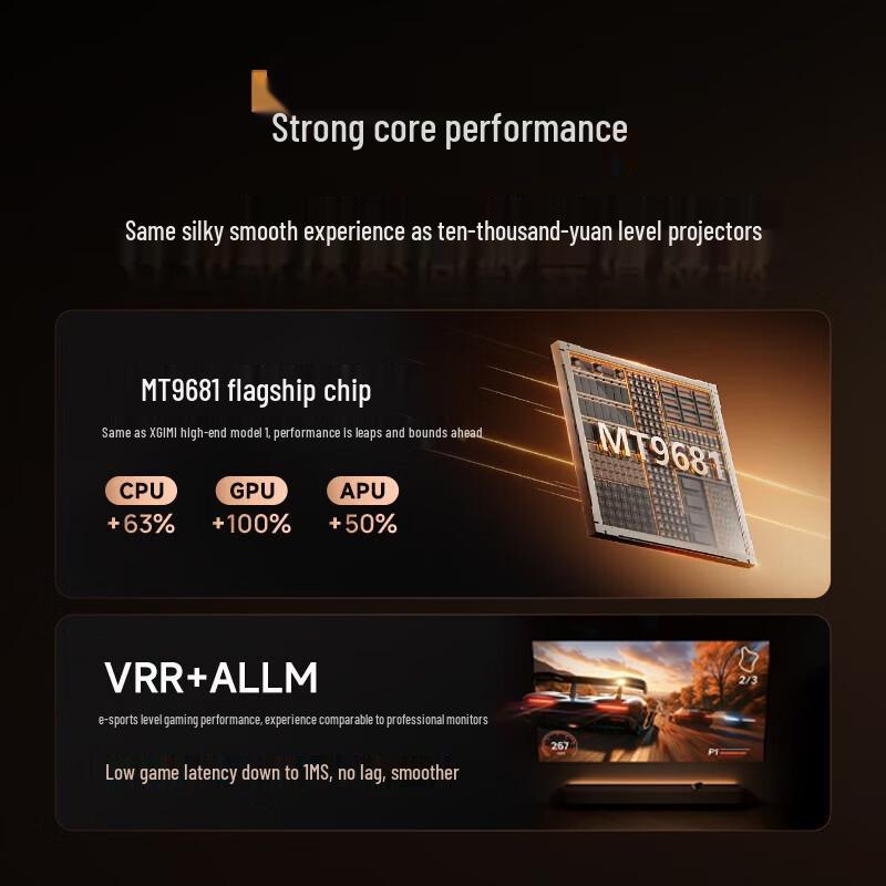 

XGIMI Z9X 4K Three-Color Laser Projector with 100-inch Smart Screen Bundle (CN version)