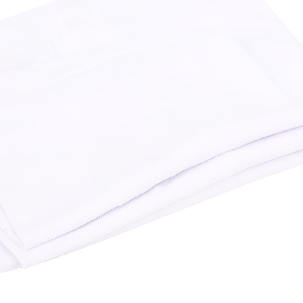Pair UV Protection Sleeve Sun Cuff Breathable Summer Outdoor Arm Cooling Man Woman DrivingWhite Upgrade XL