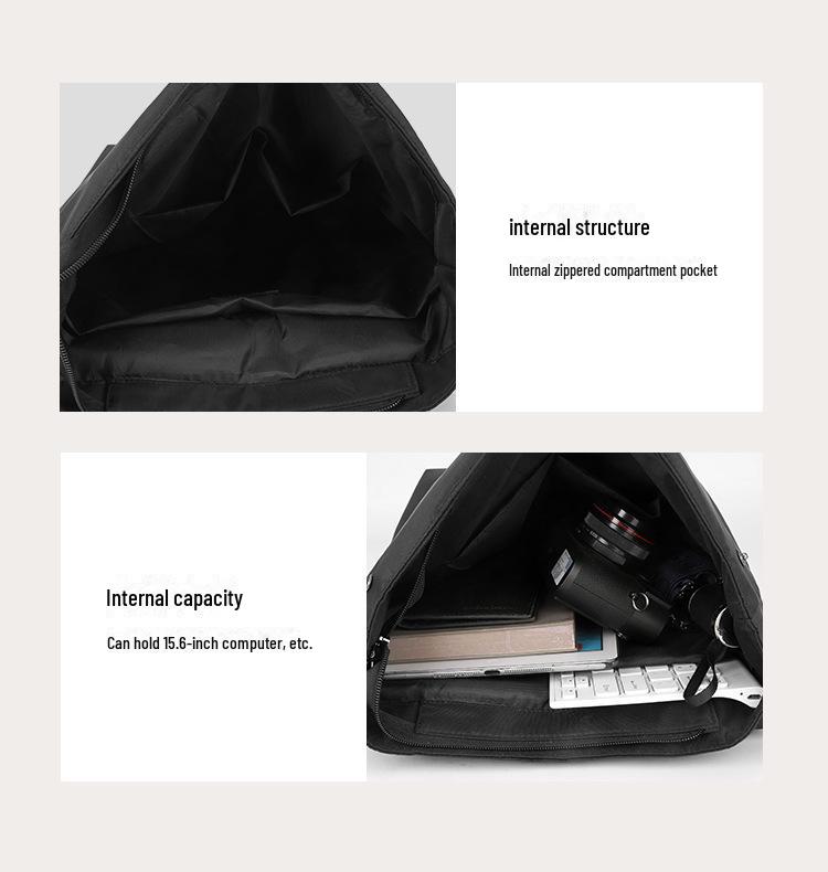 Stylish Men's & Women's Lightweight Backpack - High-End Travel & Waterproof Commuter Bag.