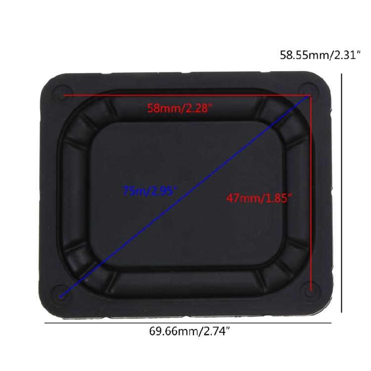 Black Bass Passive Radiator DIY Bluetooth-compatible Speakers Audio Accessories