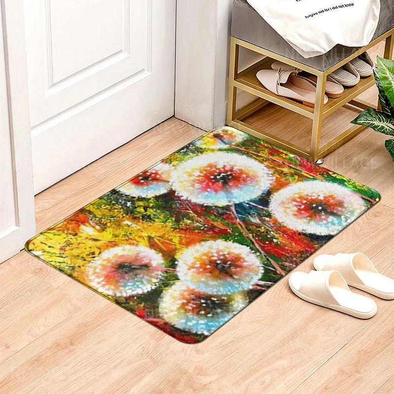 House entrance carpet Home doormat Modern Nordic style Room Bath mat Foot mat bathroom non-slip mat Kitchen water absorption mat