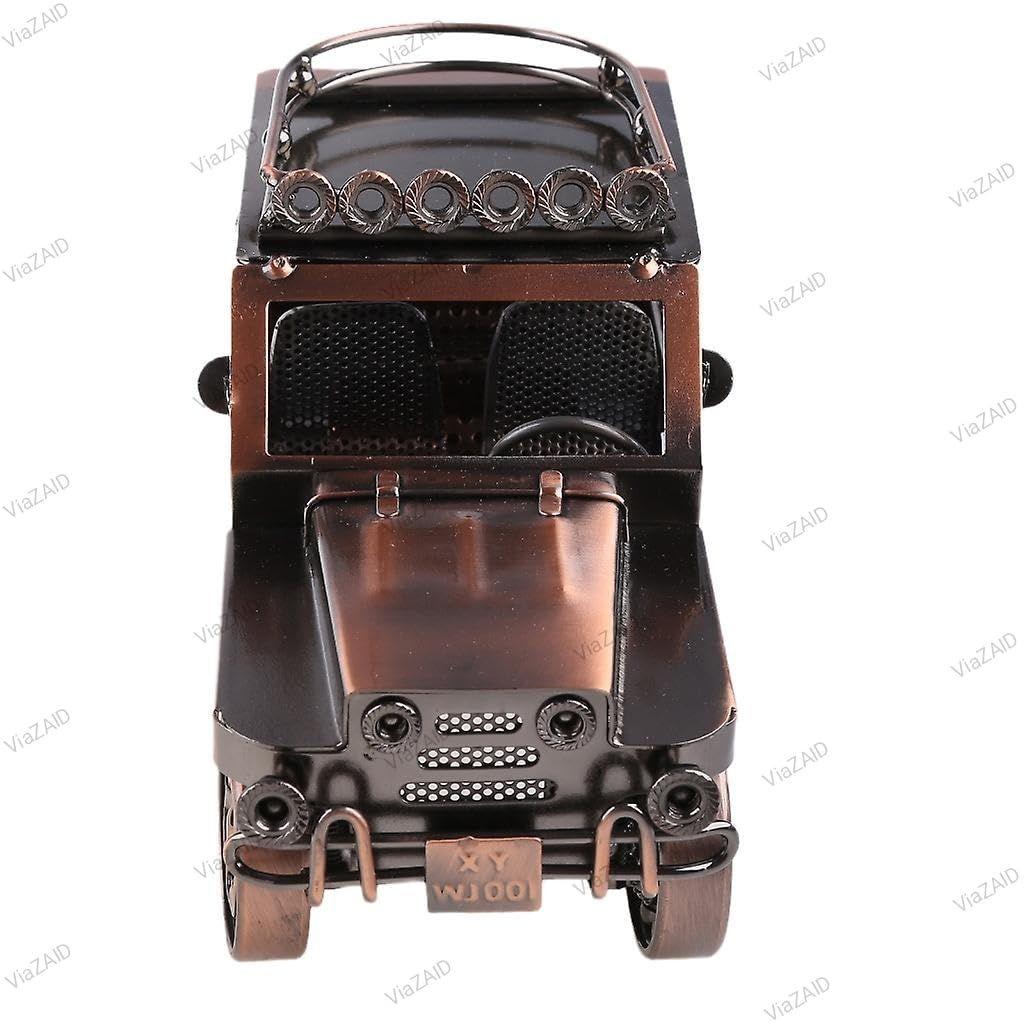Metal Antique Vintage Car Model Handcrafted Collections Collectible Vehicle Toys for Bar or Home Decor Decoration