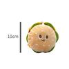 Plush Hamburger Keychain With Cute Design Perfect For Girl Backpack Accessories
