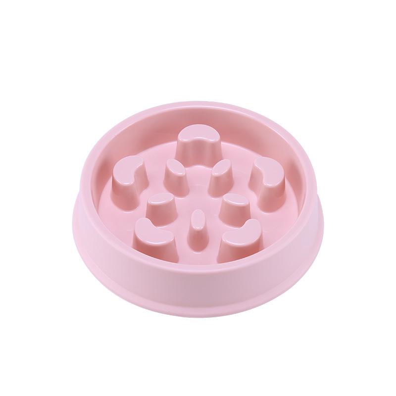 Petal-Shaped Slow Feeder Bowl for Small/Medium Dogs - Anti-Choking, Anti-Gulping, Non-Slip, Anti-Tip Pet Bowl.