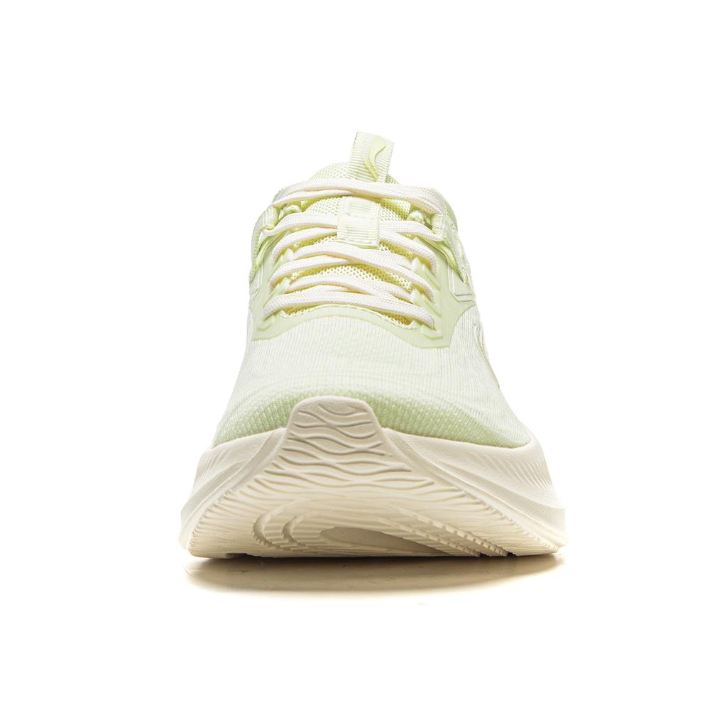 Li Ning Ling Bo Thick Sole Increased Height Soft Rebound Casual Running Shoes Women Sneakers Light-Fruit-Green ARSV018-3