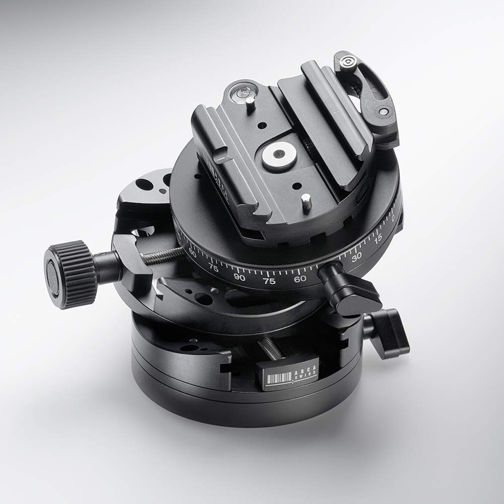 Core Leveler 75 Leveling Head 30kg Load 089769 ARCA-SWISS Flip-Lock Accessory, 2-Axis Adjustment, Capacity,