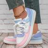 Board Shoes Mesh Casual Sneakers Fashion Flat Shoes Low-cut Leisure Sports Shoes Outdoor Walking Flats Casual Versatile