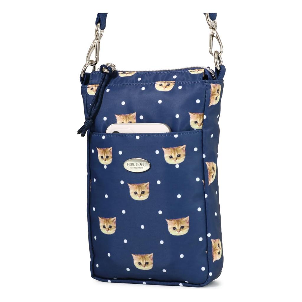 Paul & Joe Accessoires Umhängetasche für Damen, PJA-B1243, Exklusiv, Maßgefertigtes Modell, Mini-Umhängetasche, Geldbörsen-Umhängetasche, Smartphone-Umhängetasche