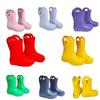 2025 Children's Non-Slip Waterproof Mid-Calf Rain Boots - Soft Sole Rubber Shoes for Babies