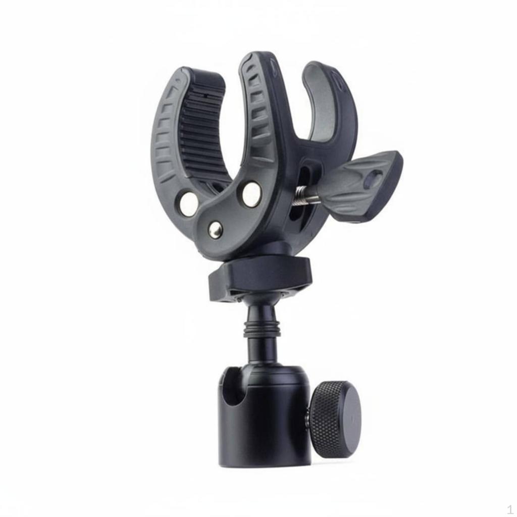 Adjustable Mic Clip Wide Compatibility Universal Stand AntiSlip Grip YShaped Holder for