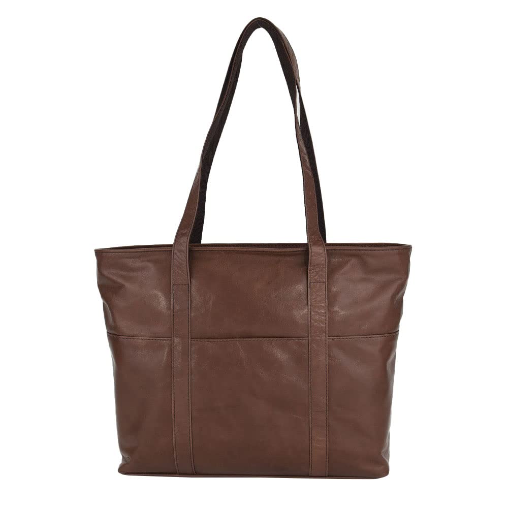 

Tote Bag A4 Business Bag Horse Leather Made in Japan Lightweight Genuine Leather Bag Unisex Unisex [Flying Horse] (Brown) коричневий