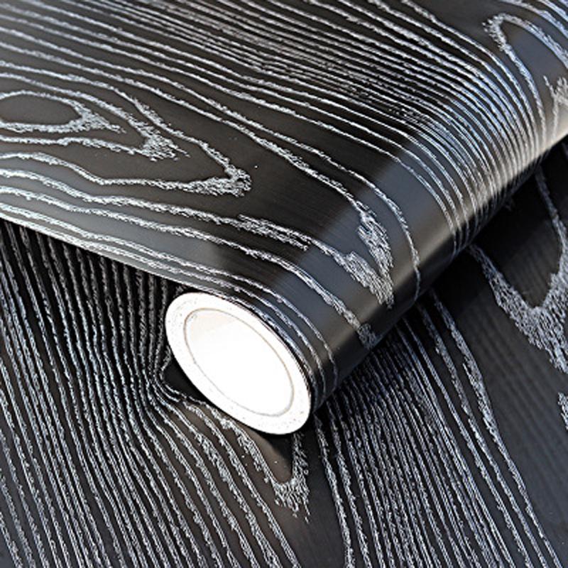 Wallpaper Self-adhesive Waterproofing Thickening Wood-like Boeing Film Convient Wall Stickers