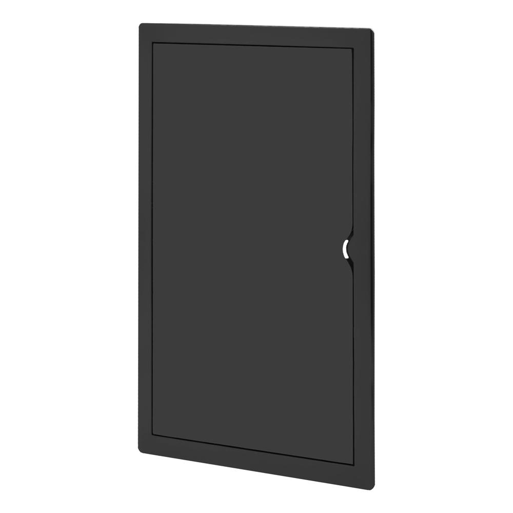 Black Plastic Inspection Door 25/30