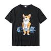 Funny Deadlift Gym T Shirts Graphic Dachshund Dog Weightlifting Streetwear Short Sleeve Birthday Gifts Summer T-shirt for sport