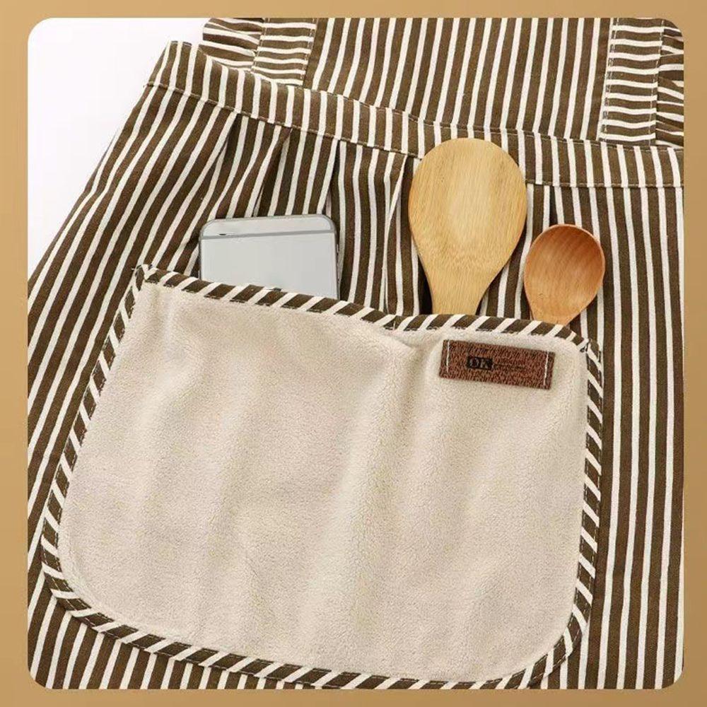 New Adjustable Apron Oilproof Sleeveless Kitchen Apron with Pockets Can Wipe Hands Cooking Apron Grill Restaurant