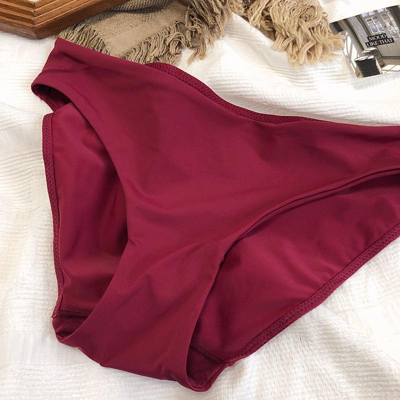 9 Color Women Seamless Panties Sexy Low Waist Milk Silk Comfort Breathable Briefs Buttock Cover Basic Shorts Ladies Lingerie