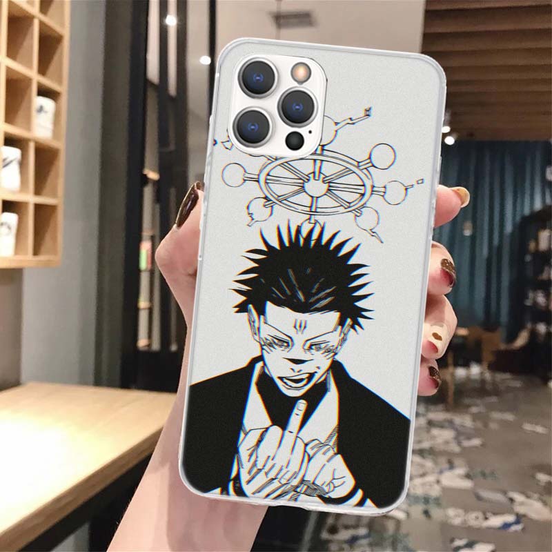 Kaisen J-Jujutsu Sukuna Mahoraga Soft Phone Case For iPhone 17 Air 16 16E 15 14 Plus 13 Mini 12 11 Pro Max X XR XS 7 8 + SE 2020
