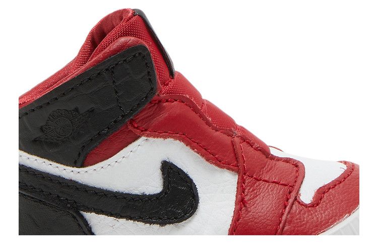 Kids' Sneakers Nike Jordan 1 Crib Bootie Satin Snake Chicago (I) Gym Red/White-Black