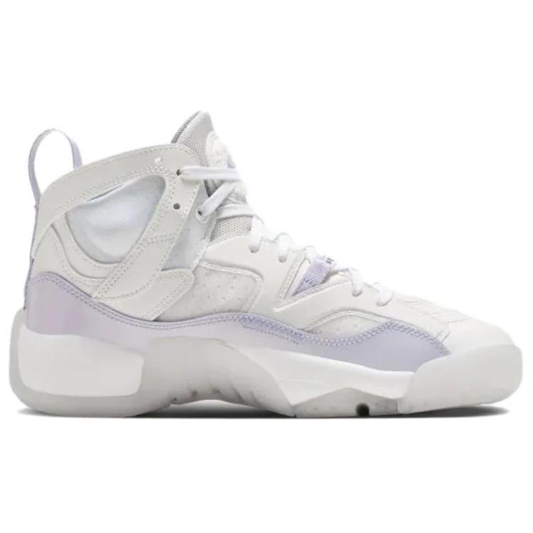 New JORDAN Jumpman Two Trey White Lavender Purple Women's FB7166-511