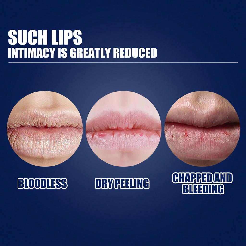 Men's Moisturizing Lip Balm Prevents Chapped Lips and Keeps Lips Soft All Day Long with Natural Ingredients