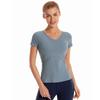 Yoga Clothes Women's New Breathable Mesh Quick-drying Short-sleeved T-shirt High-end Running Sports Fitness Clothes Top